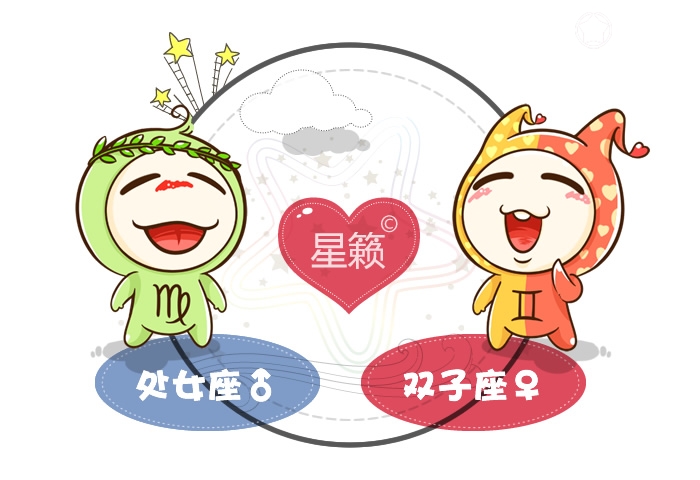 處女座和雙子座配對指數