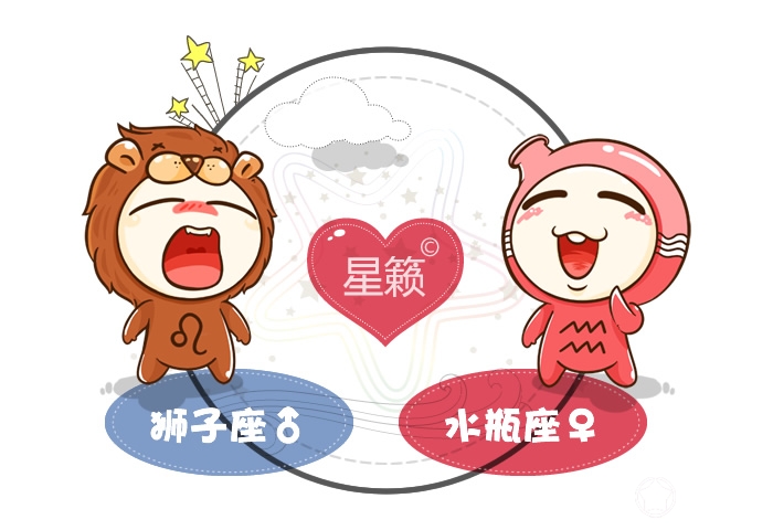 獅子座和水瓶座配對指數