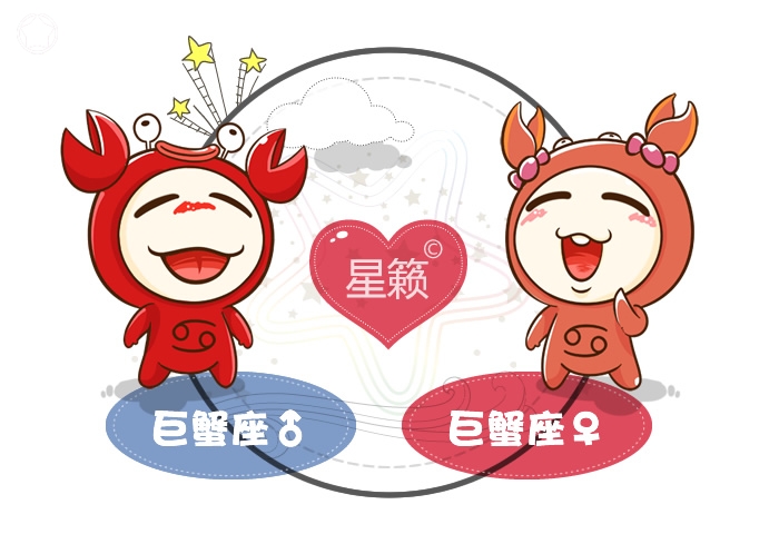 巨蟹座和巨蟹座配對指數