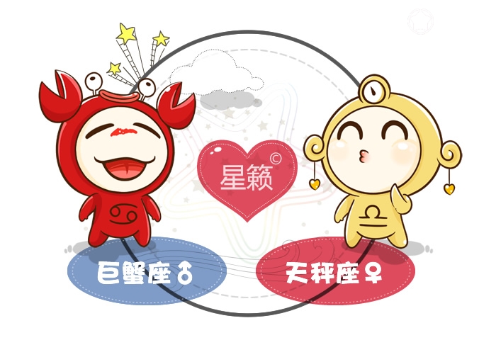 巨蟹座和天秤座配對指數