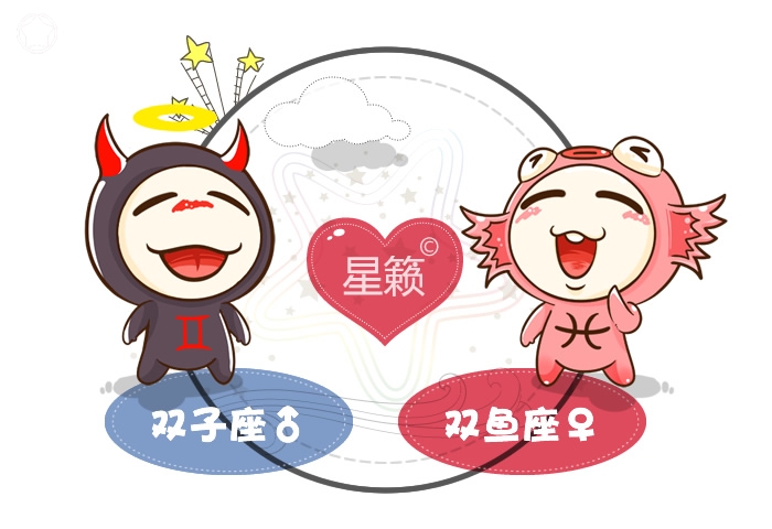 雙子座和雙魚座配對指數