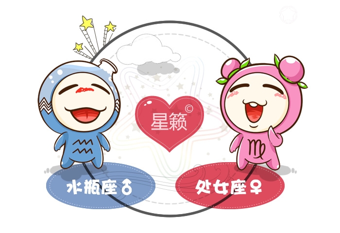 水瓶座和處女座配對指數