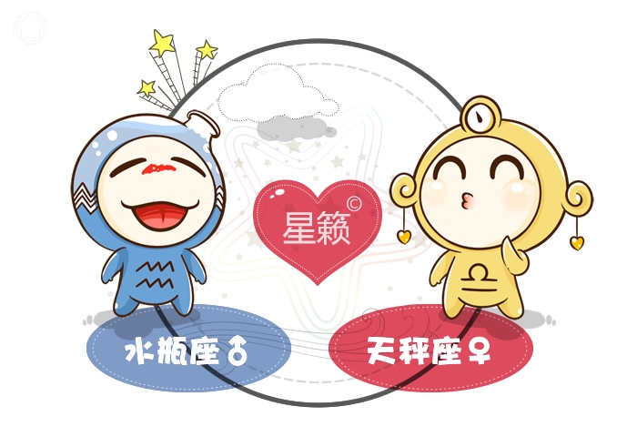水瓶座和天秤座配對指數